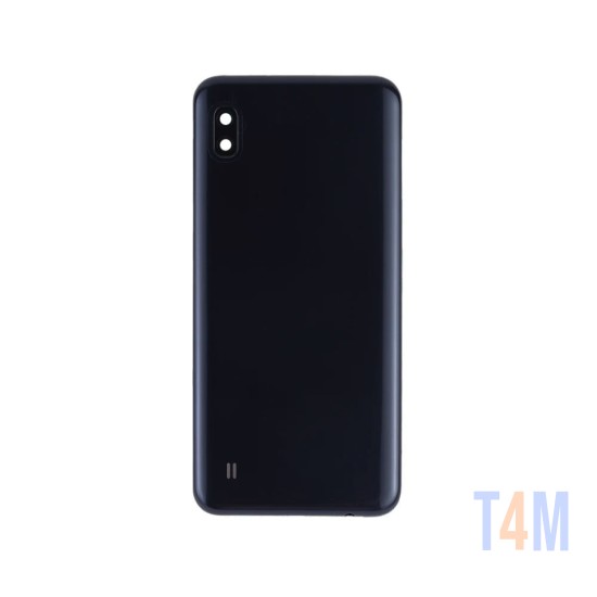 Tapa Trasera+Lente de Camara Samsung Galaxy A10/A105 Negro